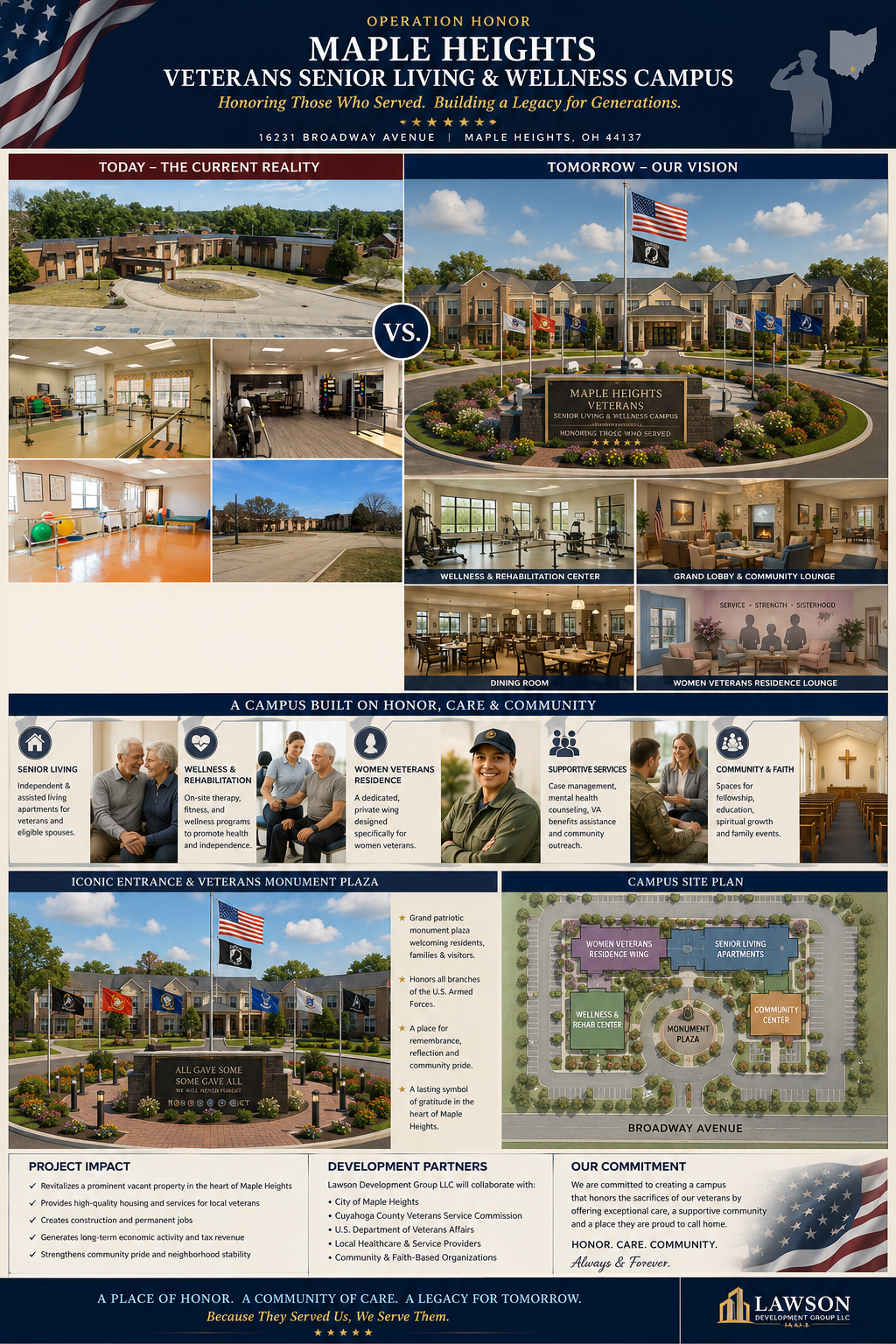 Maple Heights Veterans Senior Living & Wellness Campus concept proposal — page 2